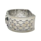 Gucci 112 23mm Quartz Pink Mother of Pearl Dial Steel Bracelet Watch