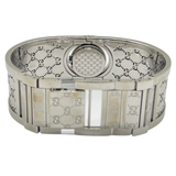 Gucci 112 23mm Quartz Pink Mother of Pearl Dial Steel Bracelet Watch