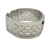 Gucci 112 23mm Quartz Pink Mother of Pearl Dial Steel Bracelet Watch