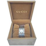 Gucci 112 23mm Quartz Pink Mother of Pearl Dial Steel Bracelet Watch