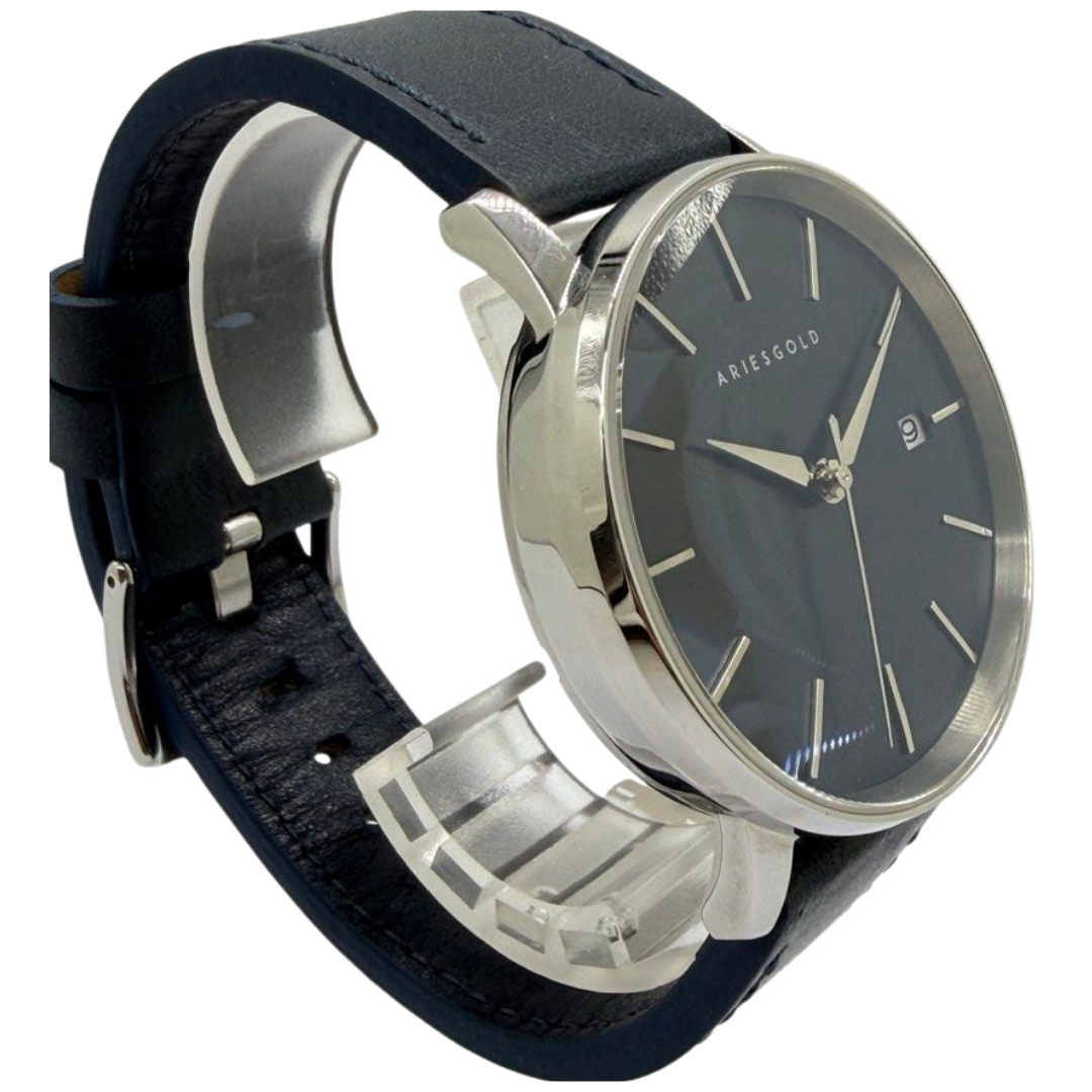 Aries Gold La Oro 9026 42mm Automatic Blue Dial Watch