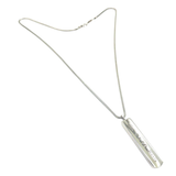 Tiffany 925 Silver T&Co Bar Necklace