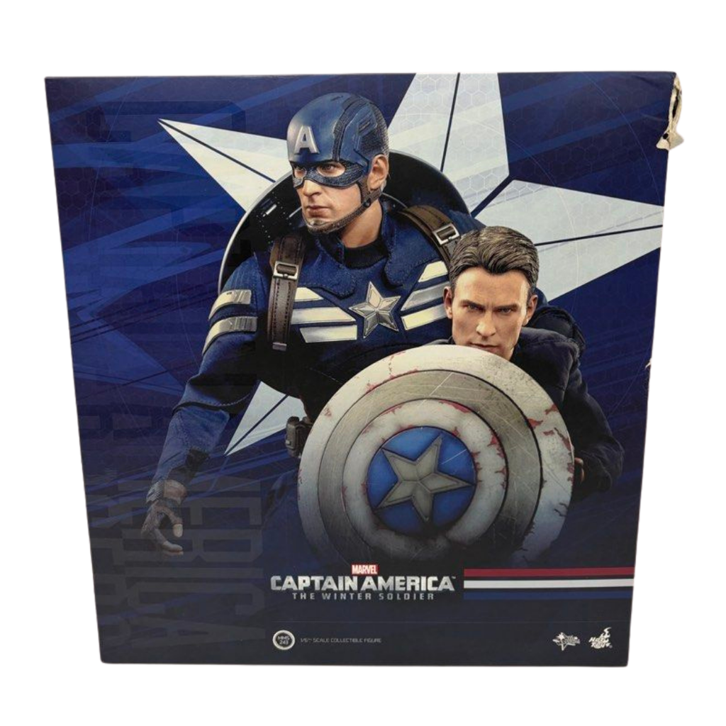 HOT TOYS: MMS-243 MARVEL'S Captain America – The Winter Soldier – Captain America, Steve Rogers Figure