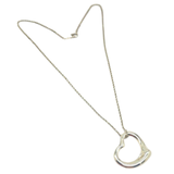 Tiffany 925 Silver Open Heart Necklace