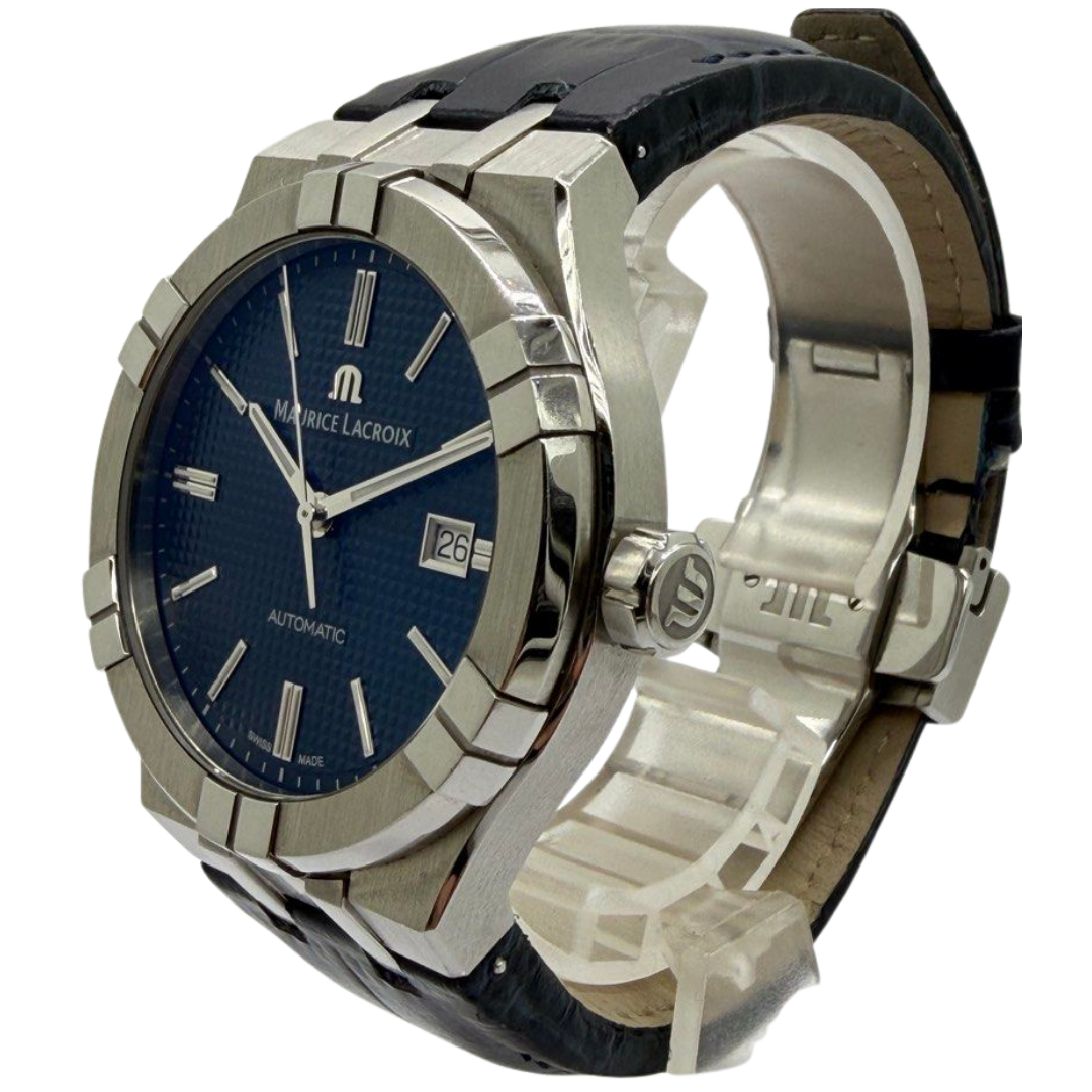 Maurice Lacroix Aikon 42mm Automatic Blue Dial Watch AI6008