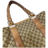Gucci Bamboo Bar GG Shoulder Bag