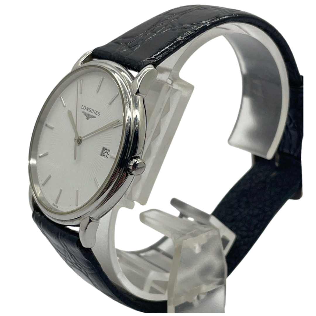 Longines Grand Classic L4.677.4 34mm Quartz White Dial Watch