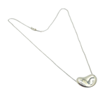 Tiffany 925 Silver Necklace, Elsa Peretti Bean