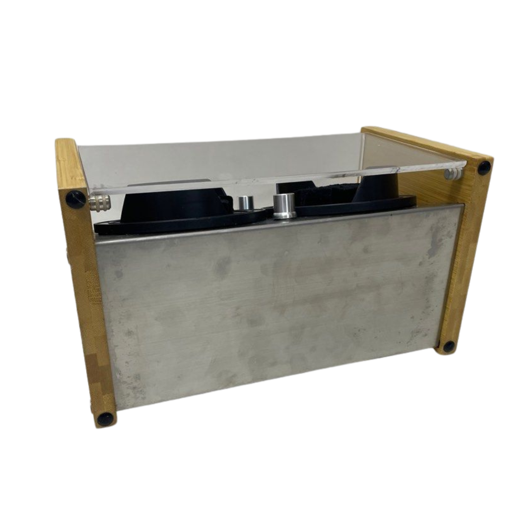 Watch Winder Smith Bamboo Watch Winder for 2 Large to Small Automatic Watches