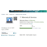 Lenovo Thinkbook 16 G7 ARP (RYZEN 5 7535HS/8GB/512GB SSD) Warranty till Nov-2028