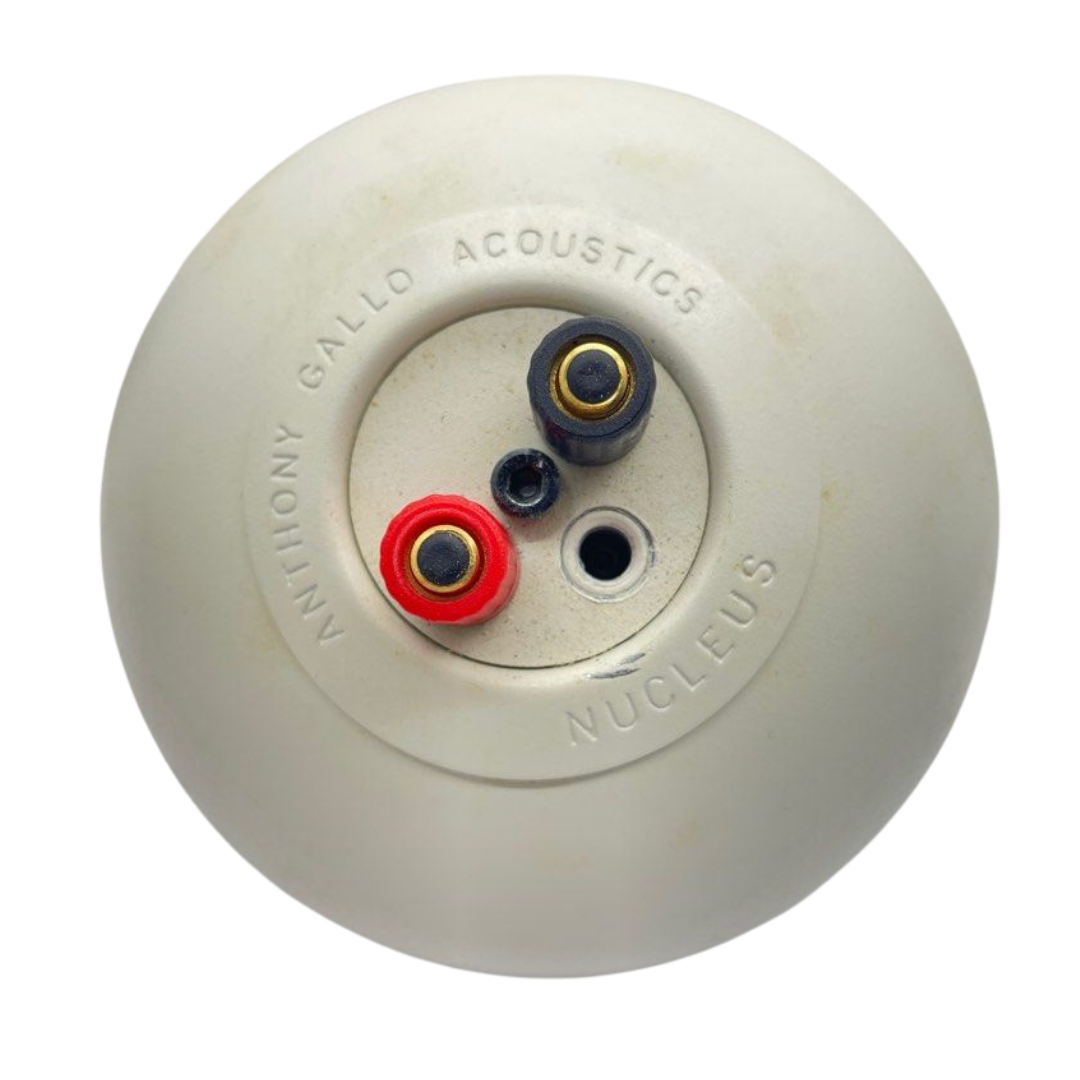 Anthony Gallo Acoustic Nucleus Micro Loudspeaker, White (1 Piece)