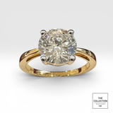 Lab Grown 2.57 Carat Solitaire Diamond Ring