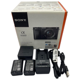 Sony Alpha A6000 Mirrorless Digital Camera 24.3MP with 16-50mm Lens
