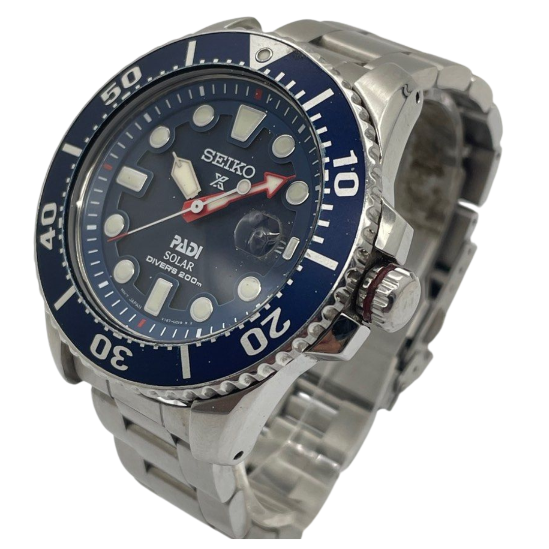 Seiko Prospex Padi Solar Blue Dial Watch SNE549P1 – Cash