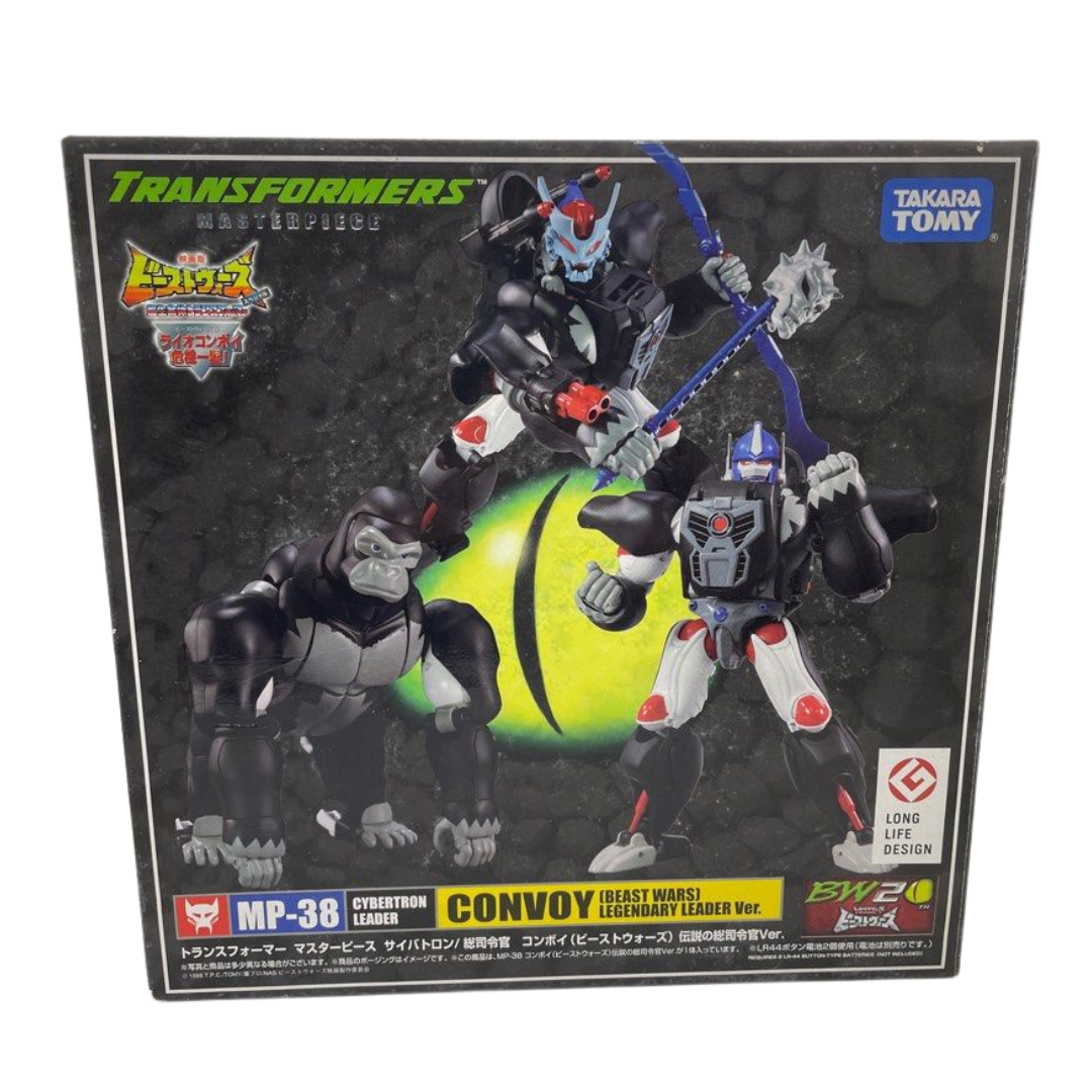 Transformers Takara Tomy Masterpiece MP-38 Optimus Primal Convoy Beast Wars