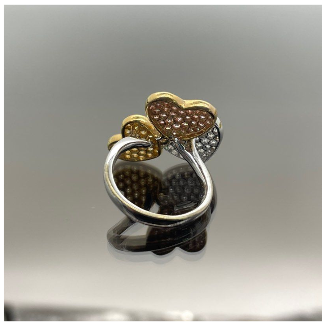 750 White Gold Diamond Ring