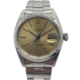 Rolex Oyster Perpetual 1500 34mm Automatic Gold Dial Watch
