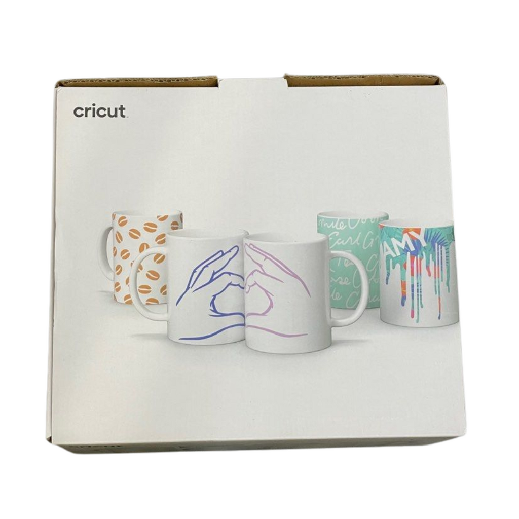 Cricut Mug Press Ceramic Mug Blank 15oz 6 Count-White