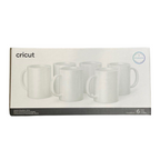 Cricut Mug Press Ceramic Mug Blank 15oz 6 Count-White
