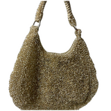 Anterprima Meshed Tote Bag, Gold