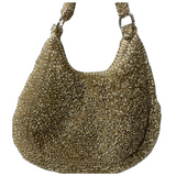 Anterprima Meshed Tote Bag, Gold