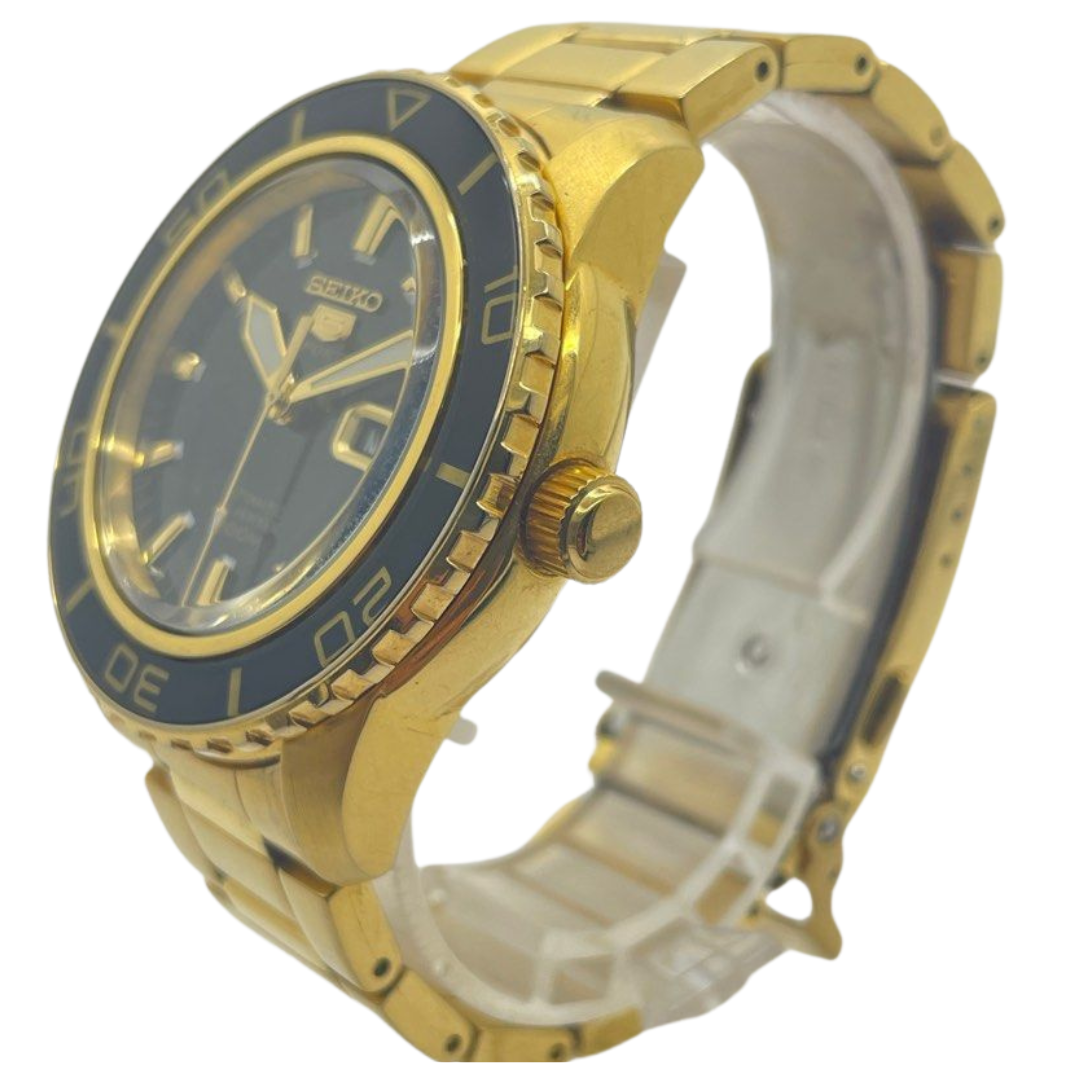 Seiko 5 Sports 42mm Automatic Black Dial Watch