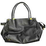 Chloe Dolly Leather Handbag, Black