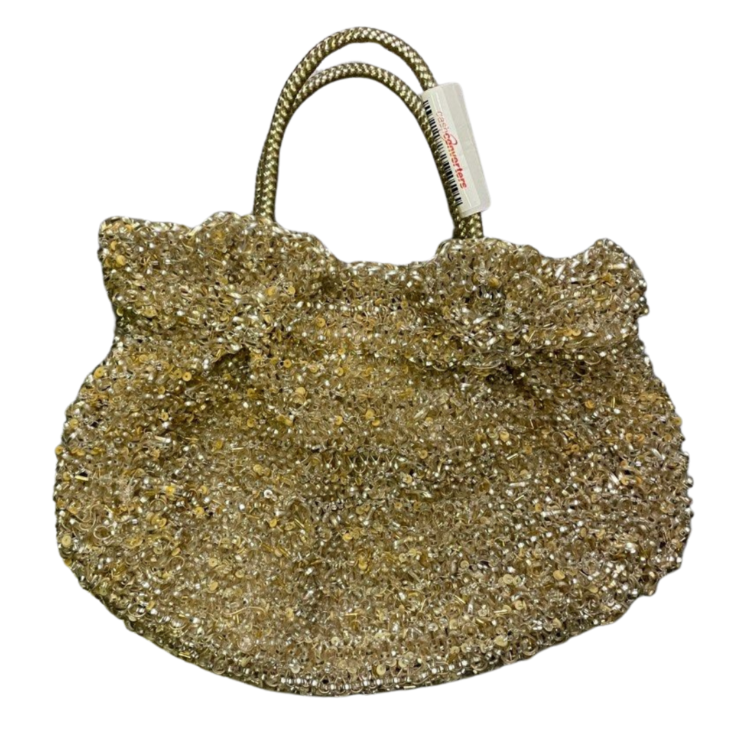 Anteprima Wire Mesh Tote Bag, gold