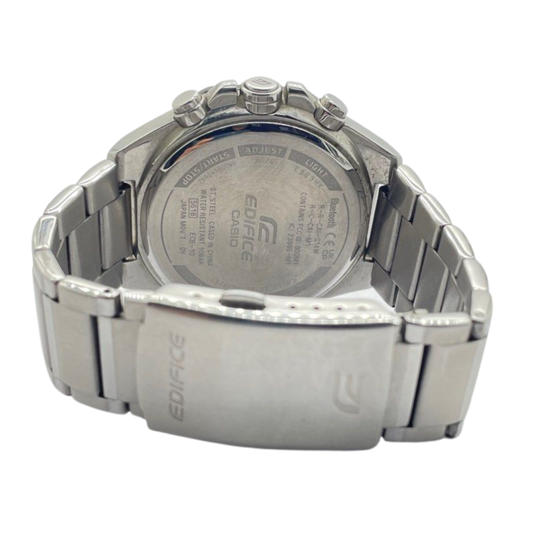 Casio Edifice Digital/Analog 51mm Watch ECB-10DB-1A9