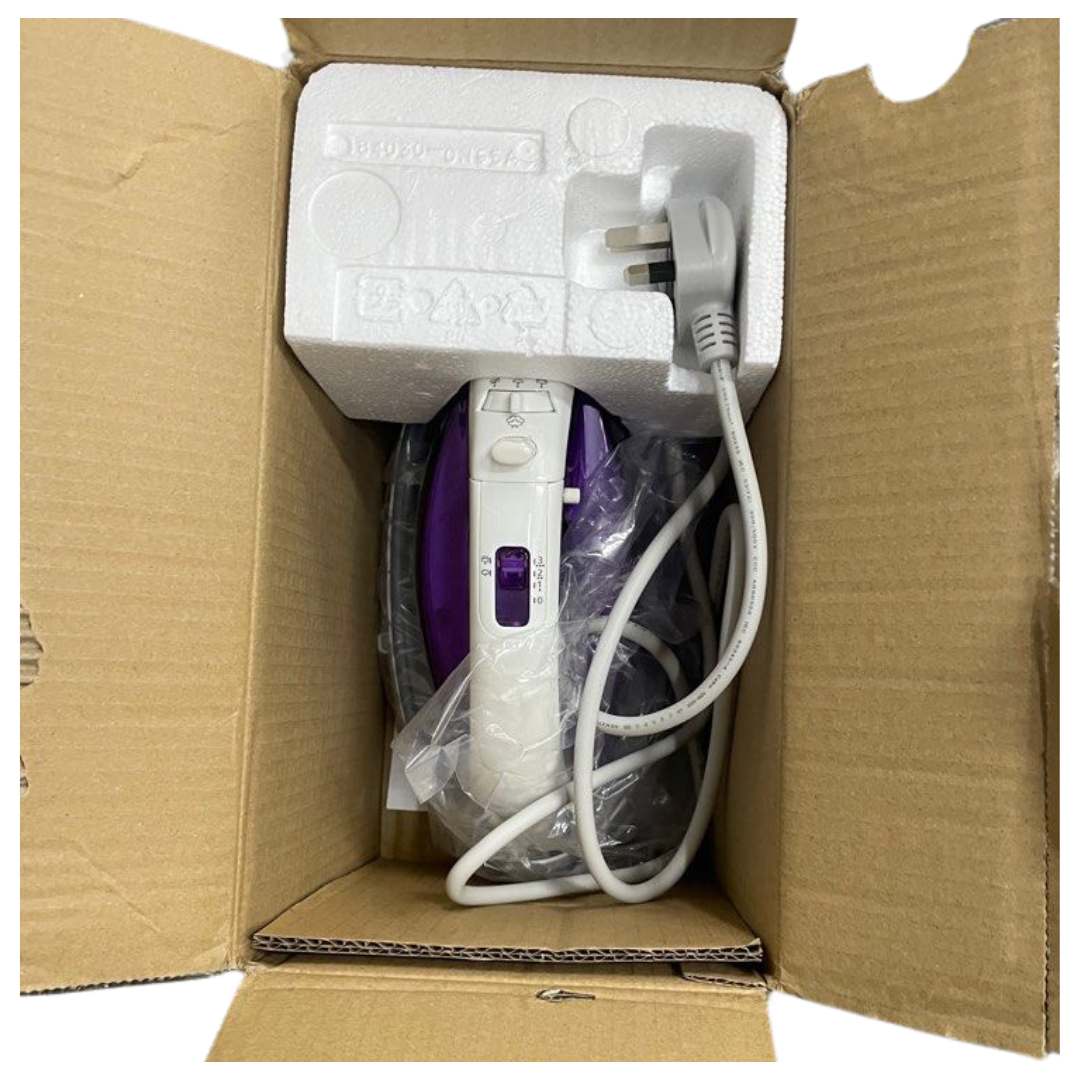 Panasonic 1550 Watt Cordless Steam Iron, White, (NI-WL30VSH)