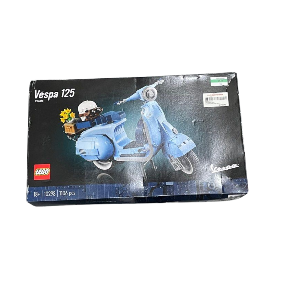 LEGO 10298 Icons Vespa 125 Scooter, Vintage Italian Iconic Model Building Kit