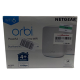 NETGEAR Orbi Mesh WiFi System (RBK352) | WiFi 6 Mesh Router with 1 Satellite Extender |WiFi Mesh Whole Home Dual Band Coverage up to 2,500 sq. ft. and 30+ Devices | AX1800 WiFi 6 (Up to 1.8 Gbps)