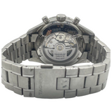Tag Heuer Calibre 16 41mm Automatic Chronograph Silver Dial Watch
