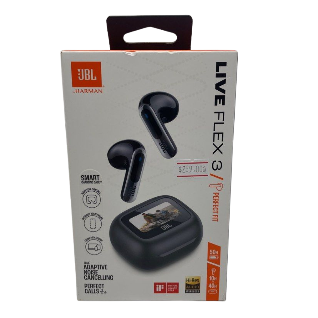 JBL Live Flex 3 True Wireless Noise Cancelling Open Stick Earbuds