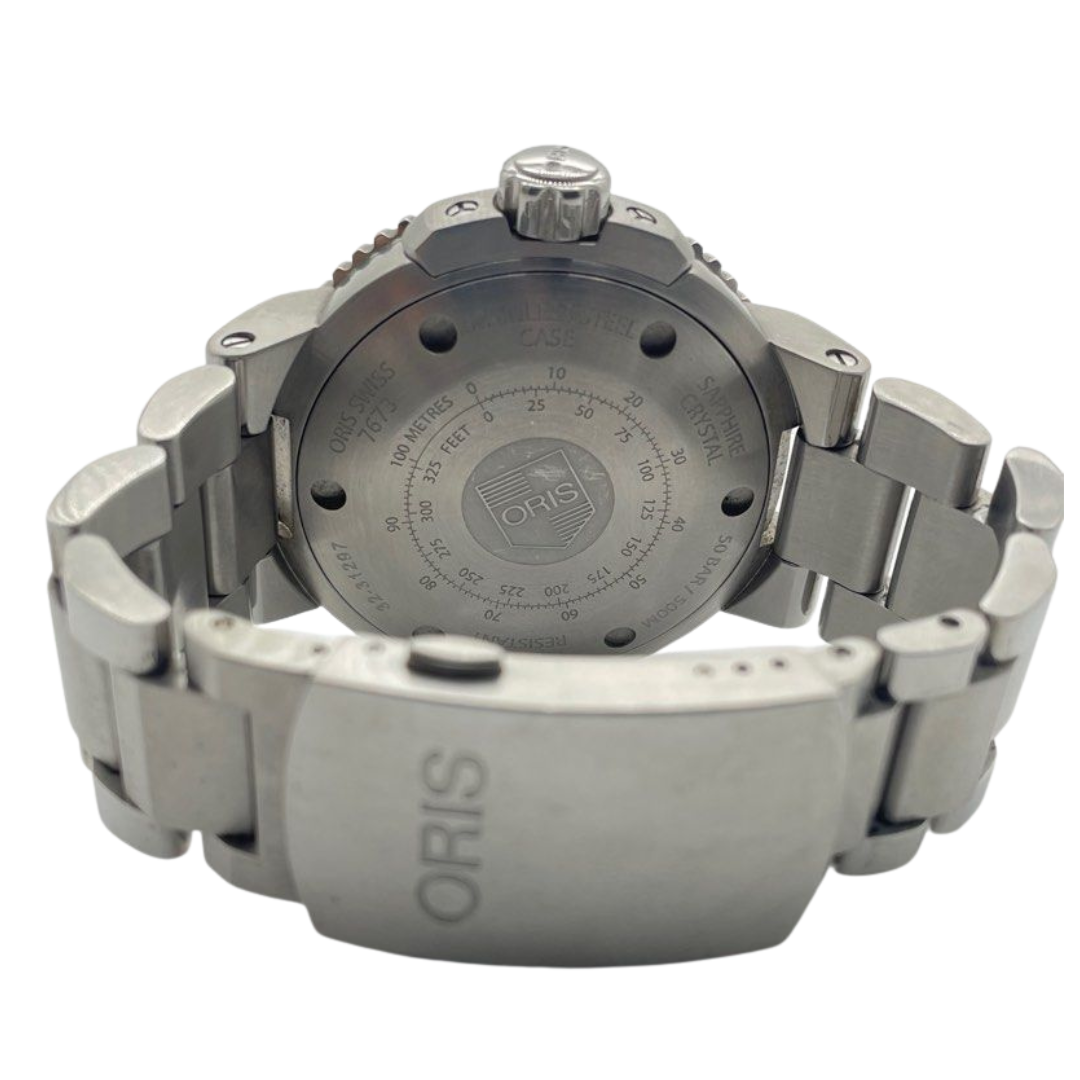 Oris Aquis Small Second 46mm Automatic Grey Dial Watch