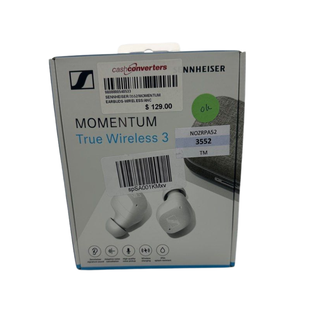 Sennheiser Momentum True Wireless 3 Earbuds - Bluetooth in-Ear Headphones for Music & Calls with Adaptive Noise Cancellation, IPX4 Secondary image