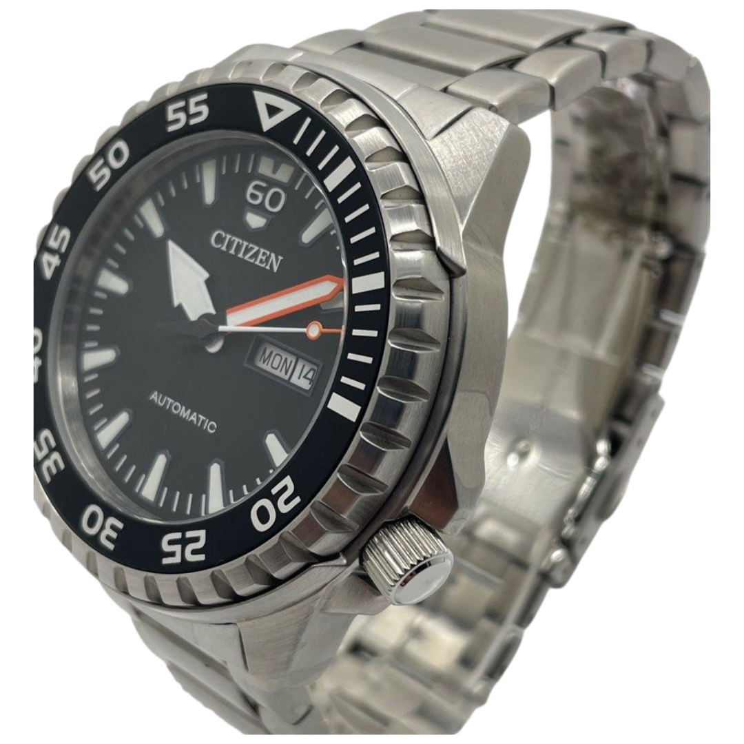 Citizen NH8388-81E 46mm Automatic Black Dial Watch