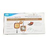 Copper Chef 9.5" Deep Dish Square Pan