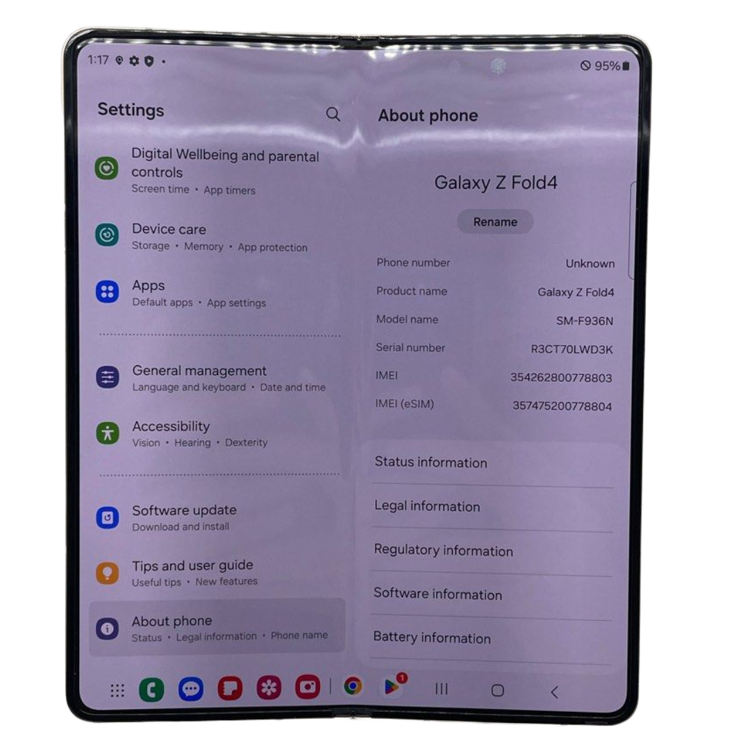 Samsung Galaxy Z Fold 4 Beige 512GB, Beige