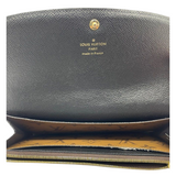 Louis Vuitton Emilie Monogram Reverse Brown Flap Long Wallet M82157