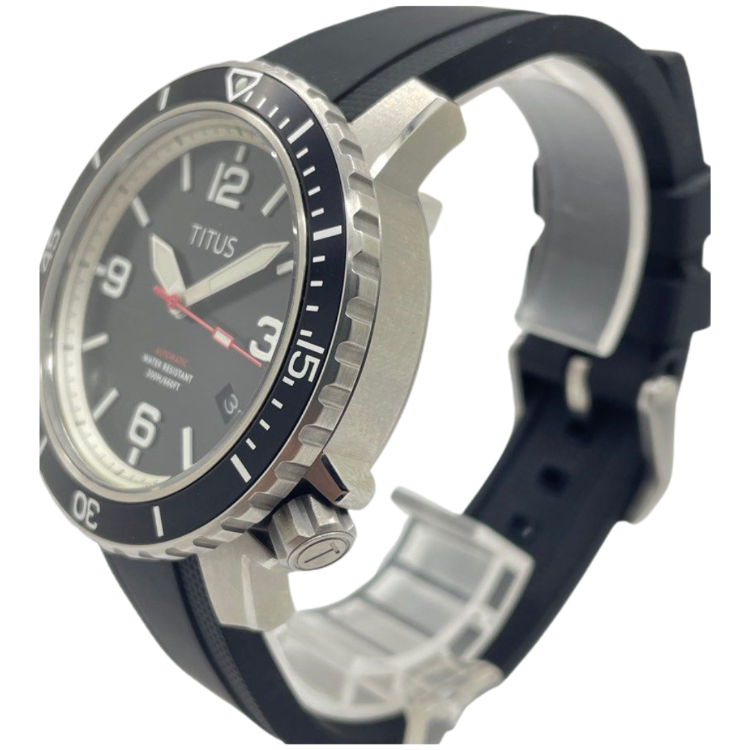 Solvil ET Titus The Cape 42mm Automatic Black Dial Watch