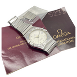 Omega Constellation 35mm Automatic Silver Dial Watch