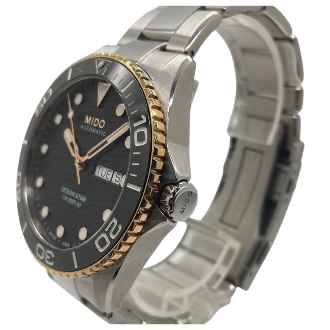 Mido Ocean Star 200C 42.5mm Automatic Black Dial Watch