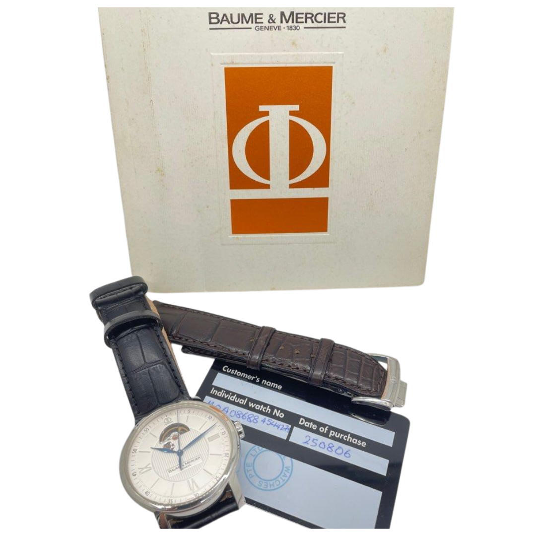 Baume & Mercier Classima XL Open Heart 42mm Automatic Watch