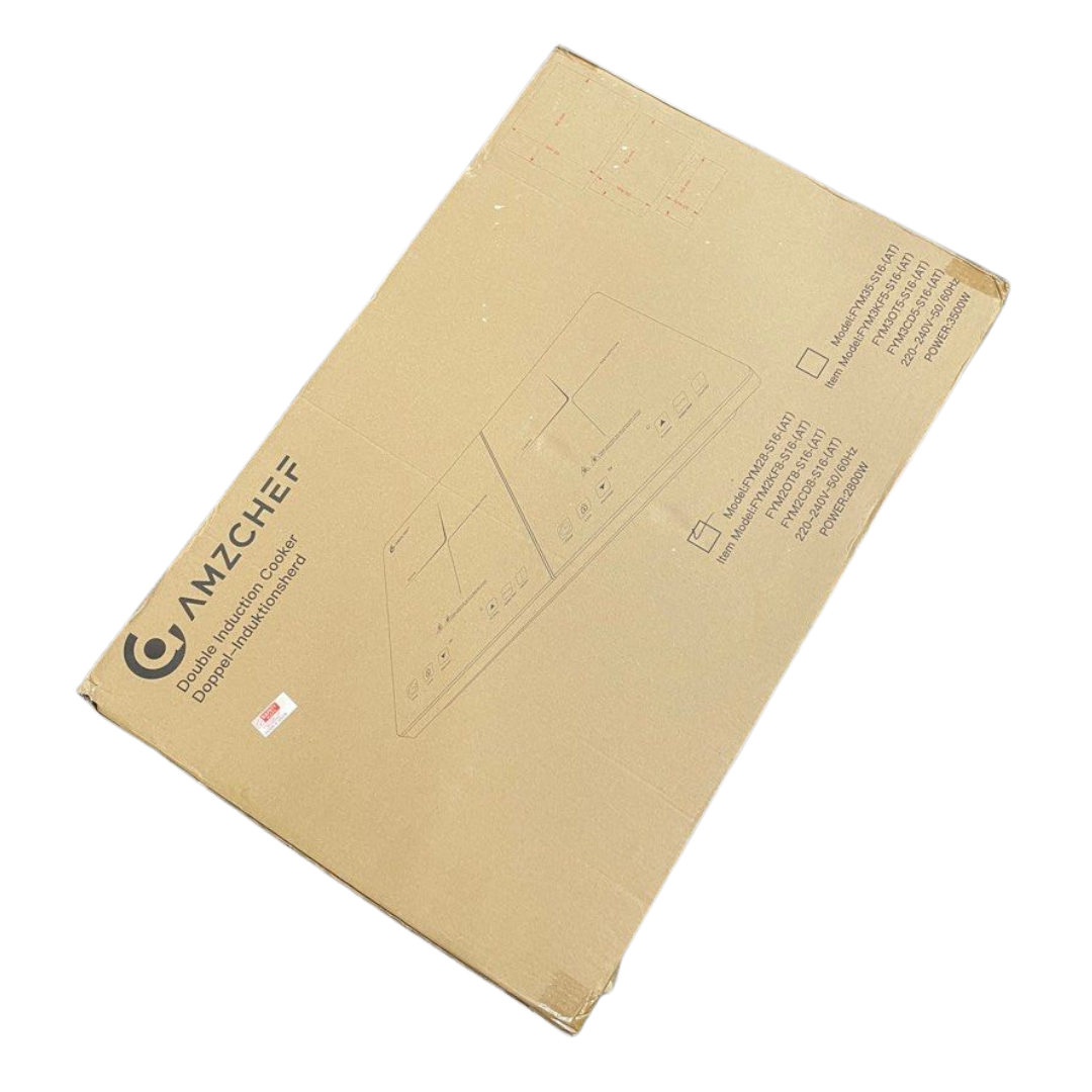 AMZCHEF Double Induction Hob, Induction Cooker FYM28-S16