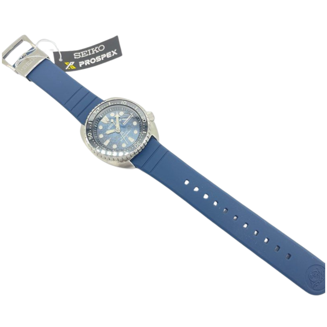 Seiko Prospex Dark Manta Ray King Turtle 44mm Automatic Watch SRPF77K1