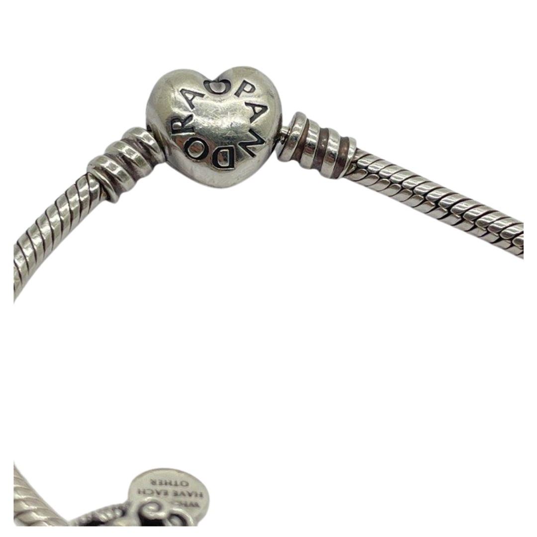 Pandora Bracelet with 3 Charms