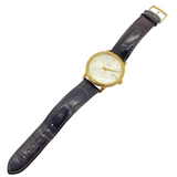 Omega De Ville Prestige 39.5mm 750 Yellow Gold Automatic Silver Dial Watch
