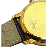 Omega De Ville Prestige 39.5mm 750 Yellow Gold Automatic Silver Dial Watch