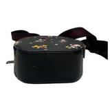 Coach CM846 Disney X Coach Canteen Crossbody With Holiday Print Black Multi